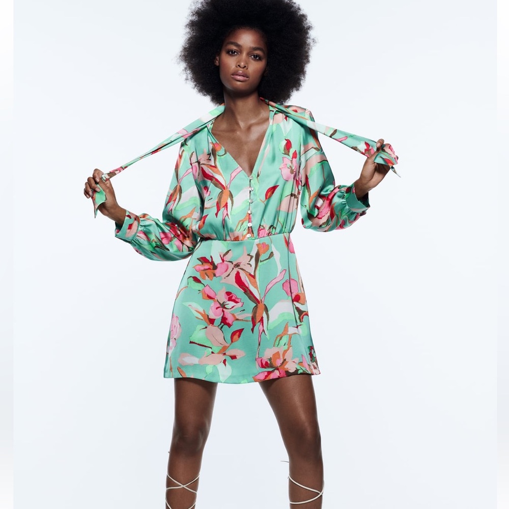 Zara Floral Dress
